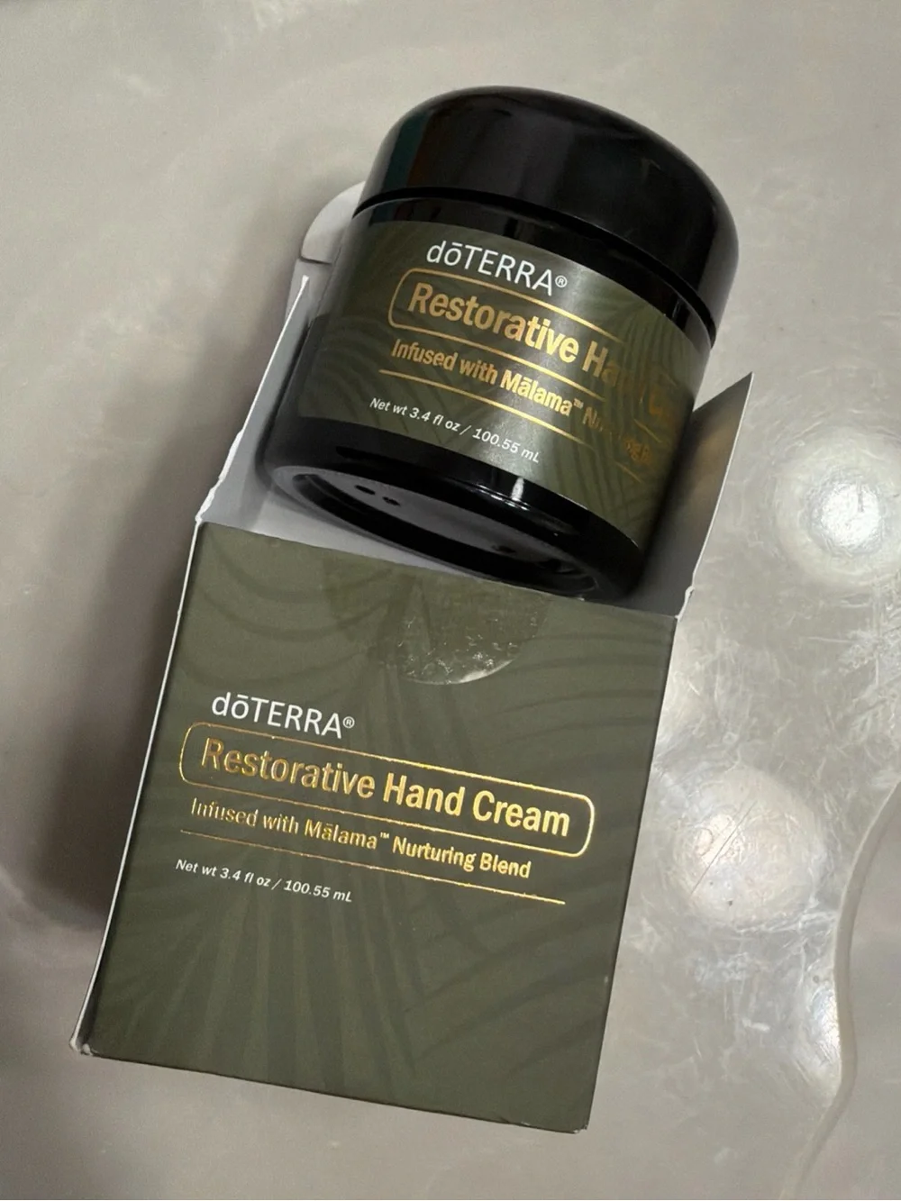 doTerra Malama Nourishing Hand Cream New In Box 3.4 oz Sealed New in Box
